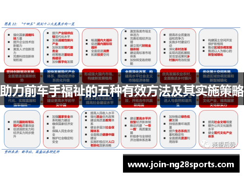 助力前车手福祉的五种有效方法及其实施策略